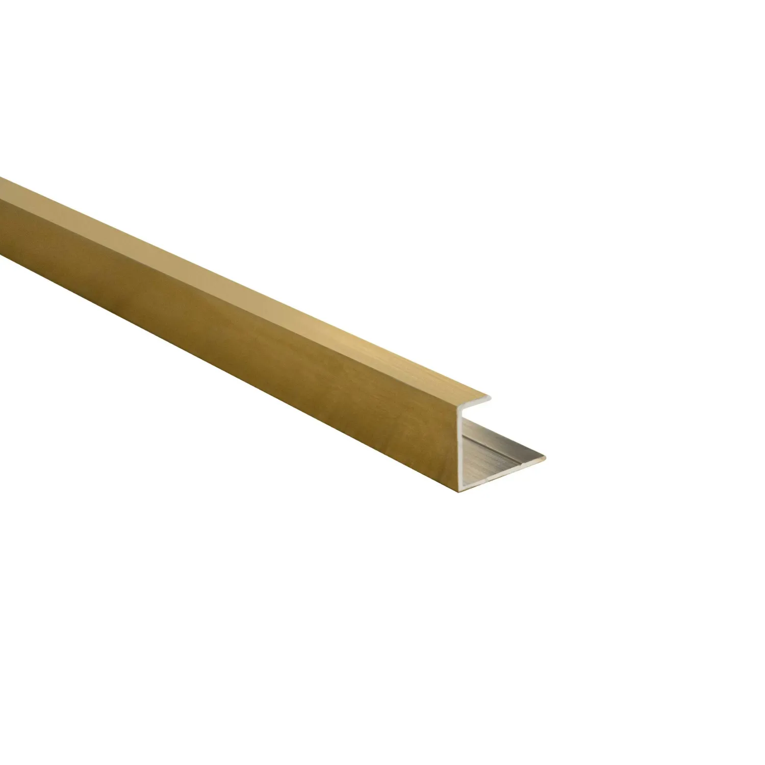 11.5MM BRUSHED GOLD METAL END CAP