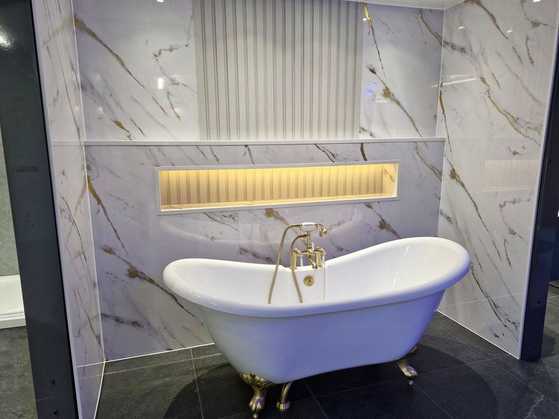 LARGE BIANCO GOLD (900mm)