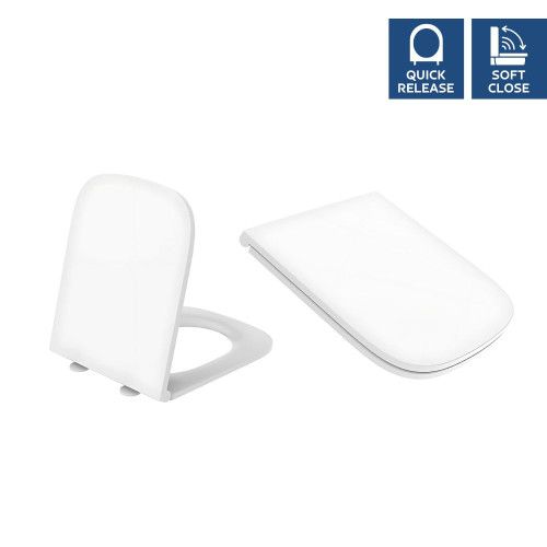 RAK Series 600 Quick Release Slim Sandwich Soft Close Seat, RAKSEAT017