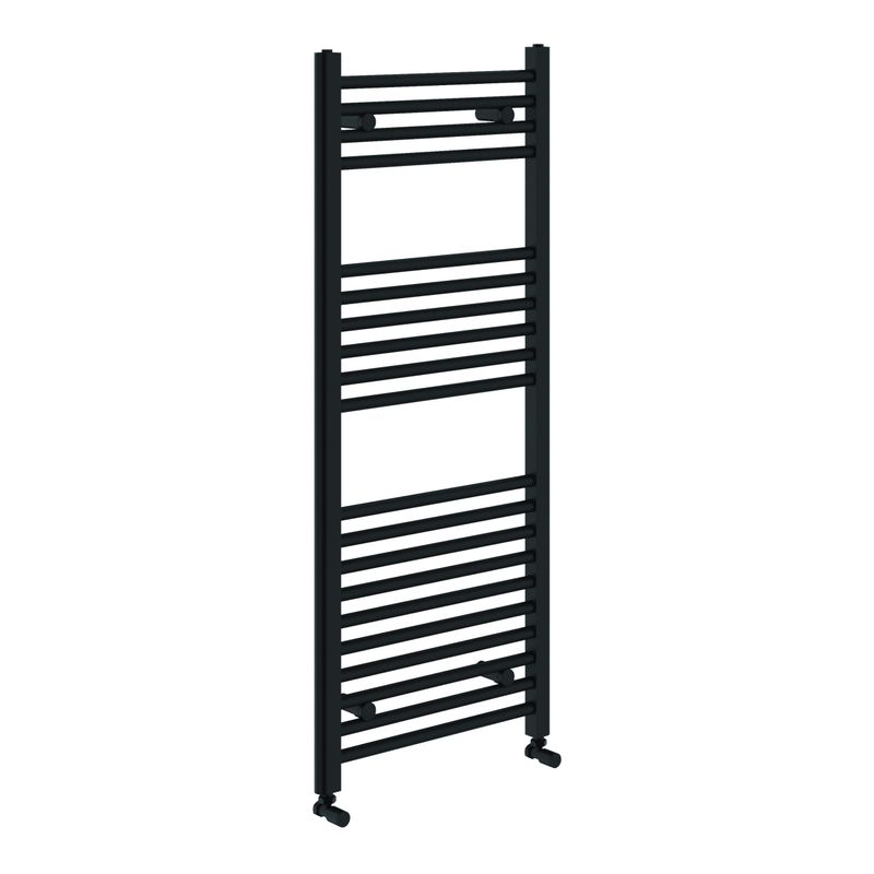 W600 x H1200 Black Towel Rail PO1521