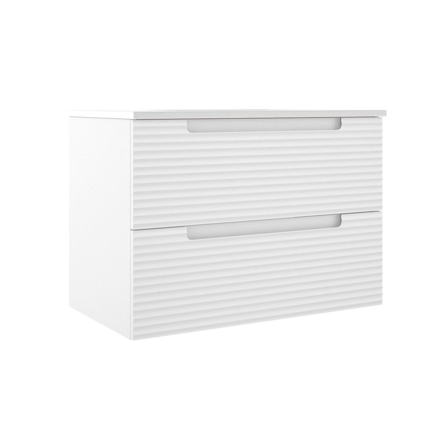 Kyoto Wall Hung Unit – Matt White 800mm F09366,F09593