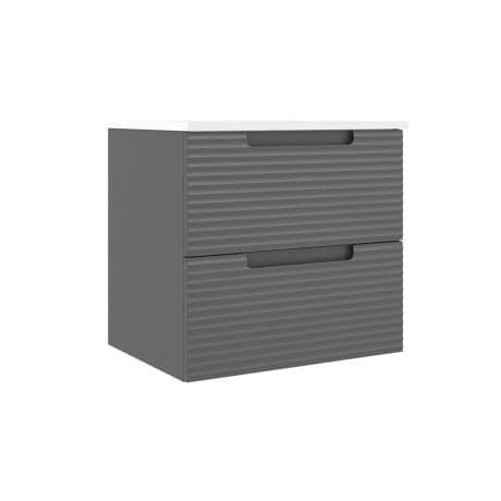 Kyoto Wall Hung Unit – Matt Graphite 800mm F09369,F09593