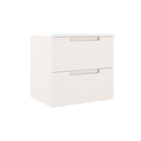 Kyoto Wall Hung Unit – Matt Cotton 600mm F09364,F09592