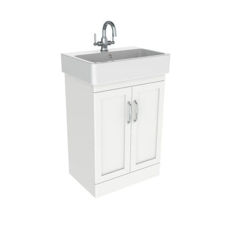 Holborn Isobel 600mm Vanity Unit – Antique White F09835,F10080