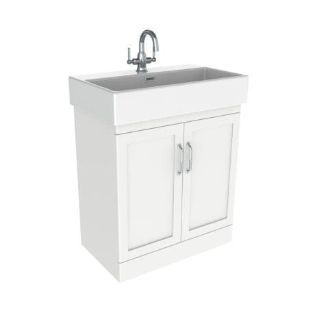 Holborn Isobel 700mm Vanity Unit – Antique White F09840,F10081