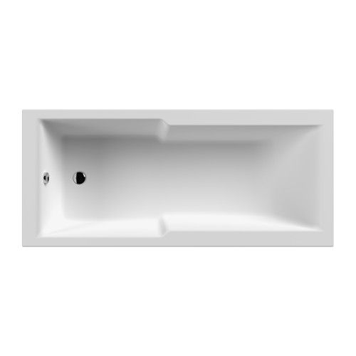 1700mm x 750mm Single Ended Shower Bath &amp; Leg Set NBA710