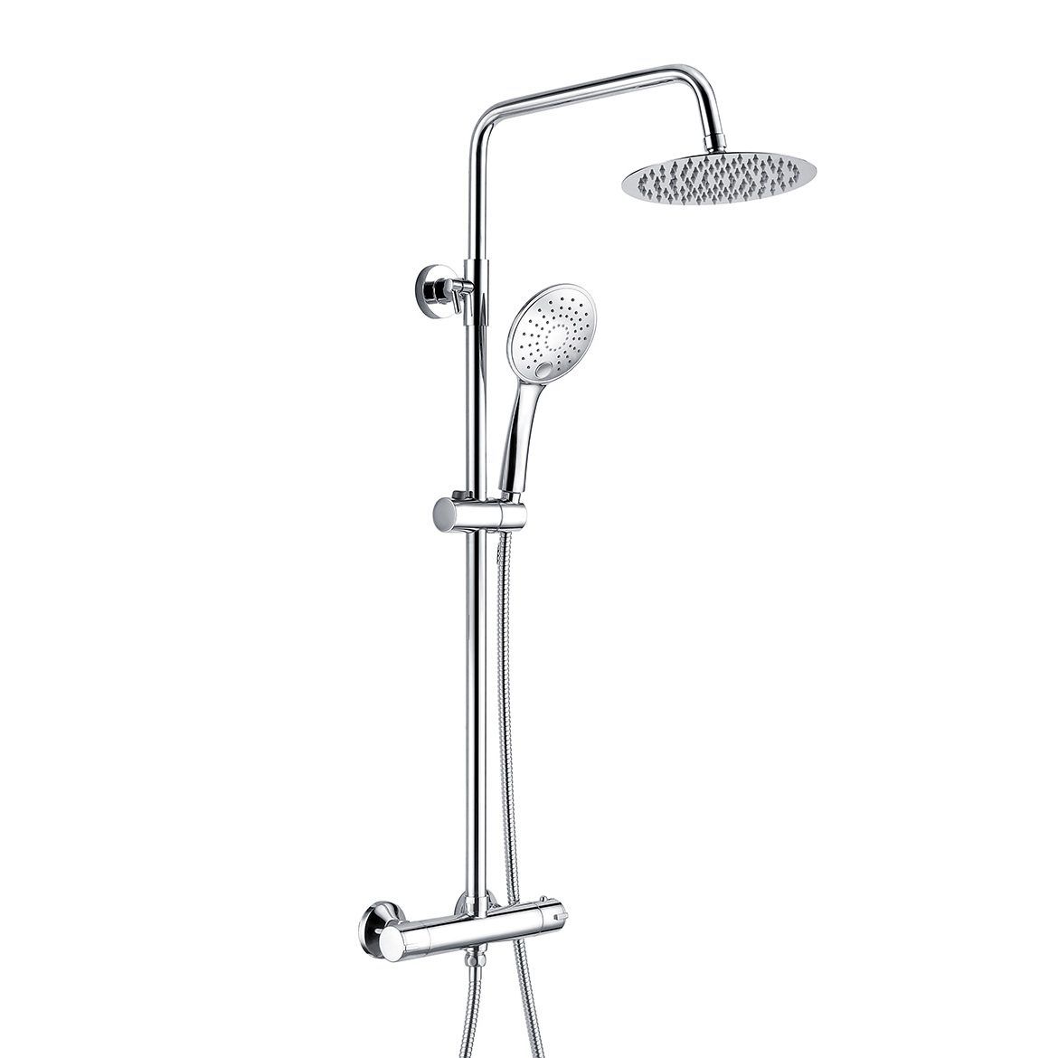 Sphere Thermostatic Shower Column – Chrome P00488