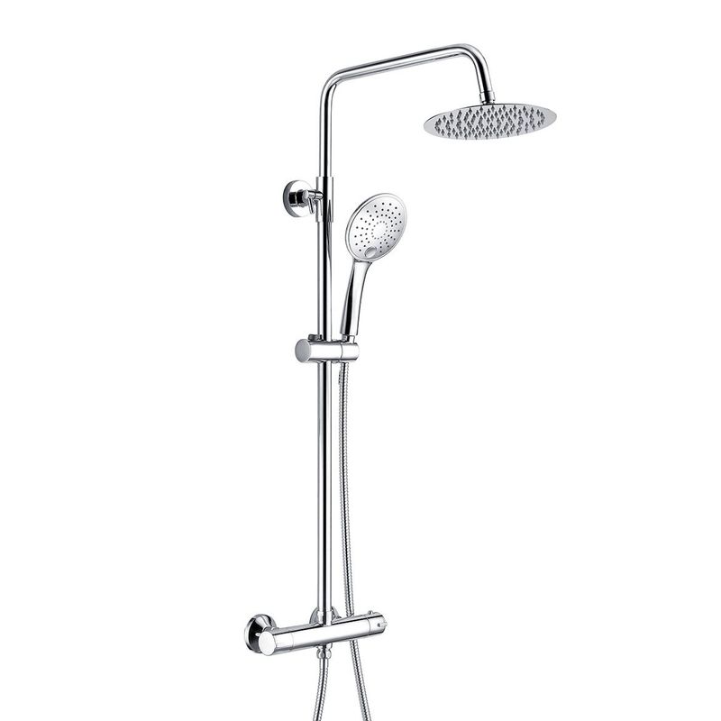 Sphere Thermostatic Shower Column – Chrome P00488