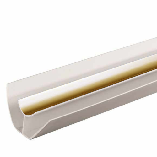10mm INTERNAL PVC BRUSHED BRASS