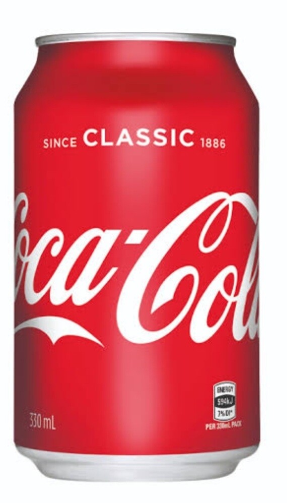 Soft drink 330ml - Coke