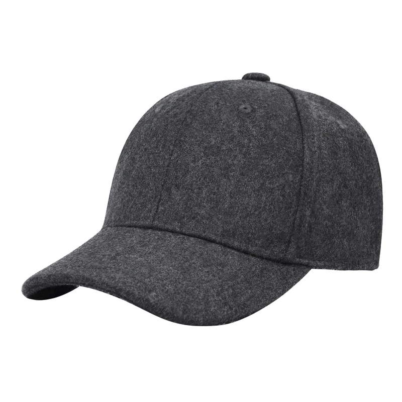 Herringbone Tweed Baseball Cap