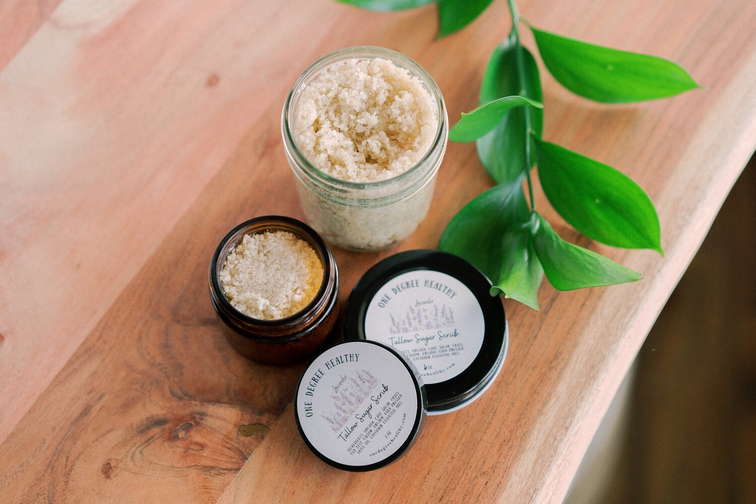Lavender- Tallow Sugar Scrub