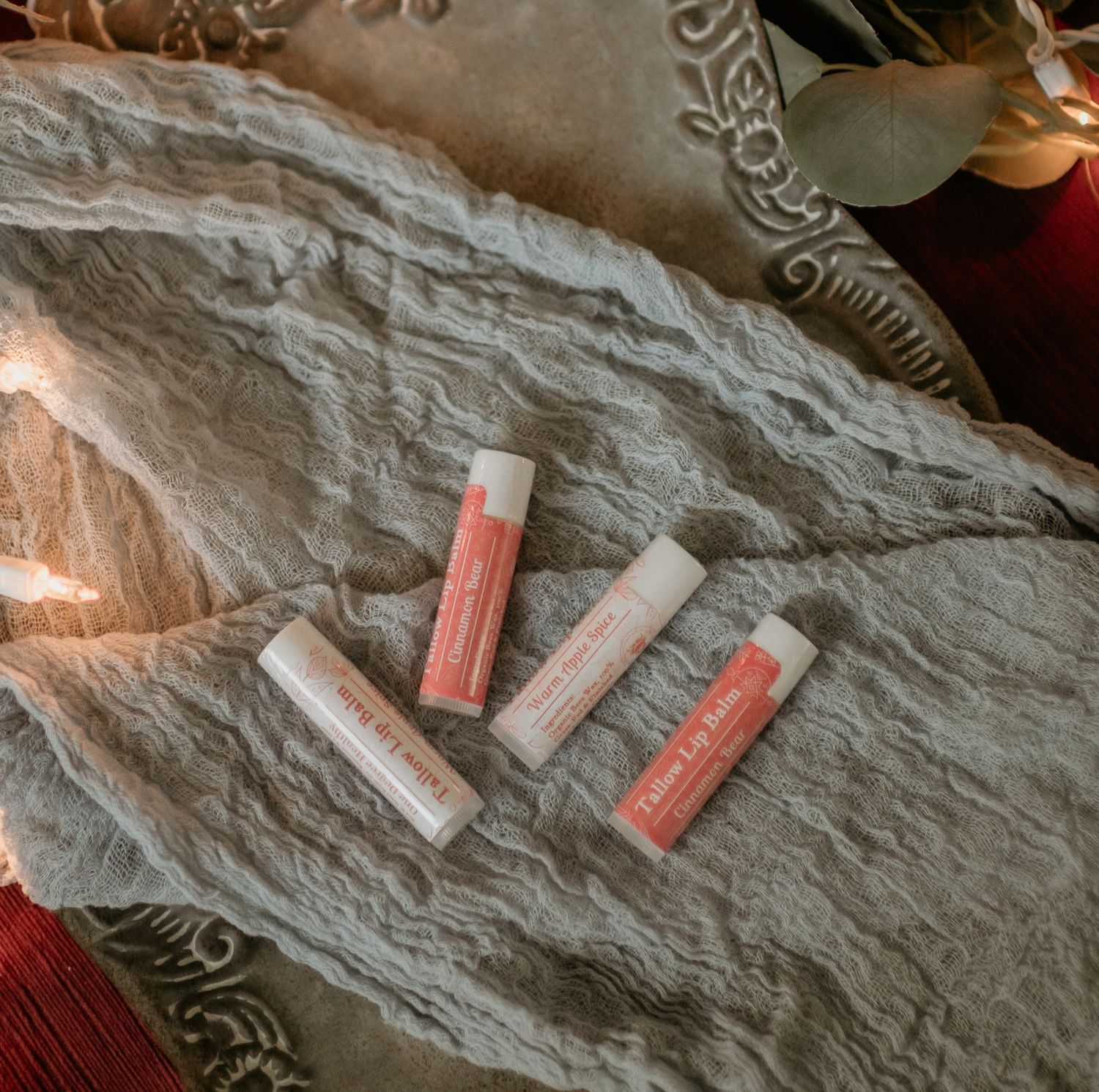 Holiday Tallow Lip Balms