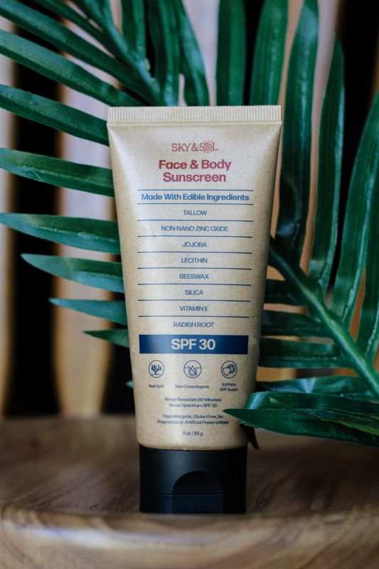 Tallow Sunscreen- SPF 30