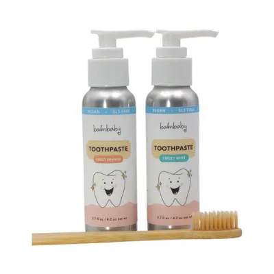 All Natural Kids Toothpaste - w/ Pump