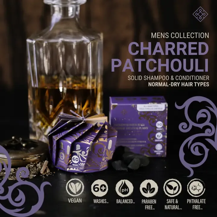Men’s Shampoo Bar | Charred Patchouli