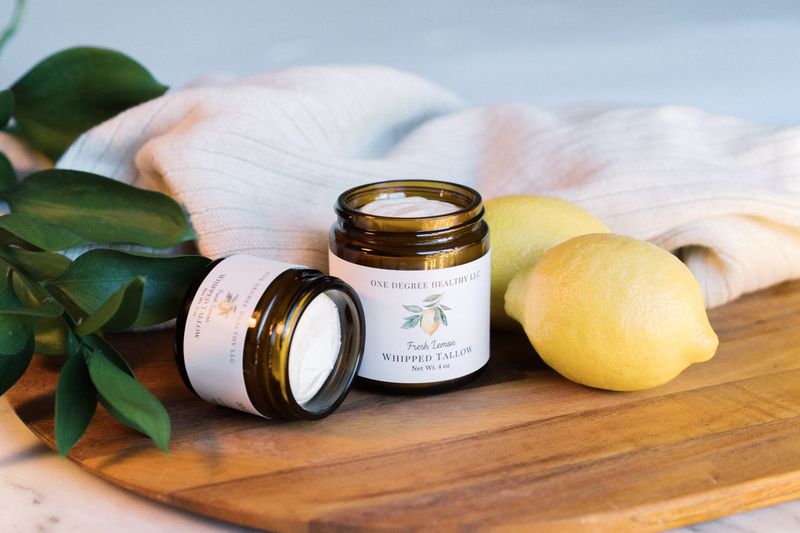 Fresh Lemon Whipped Tallow