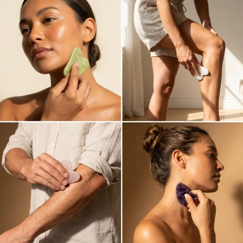 Jade Gua Sha Stone