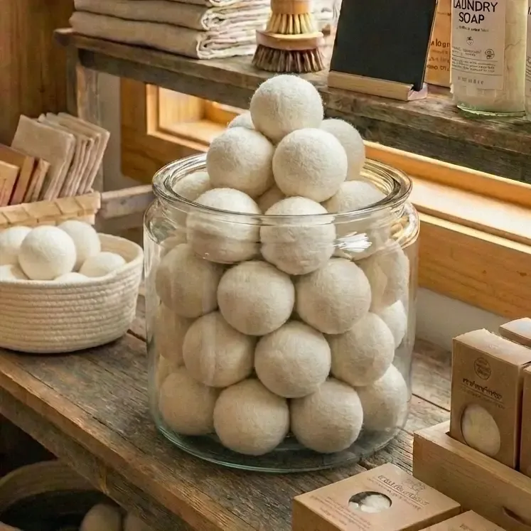 Organic Wool Dryer Balls (Individual)
