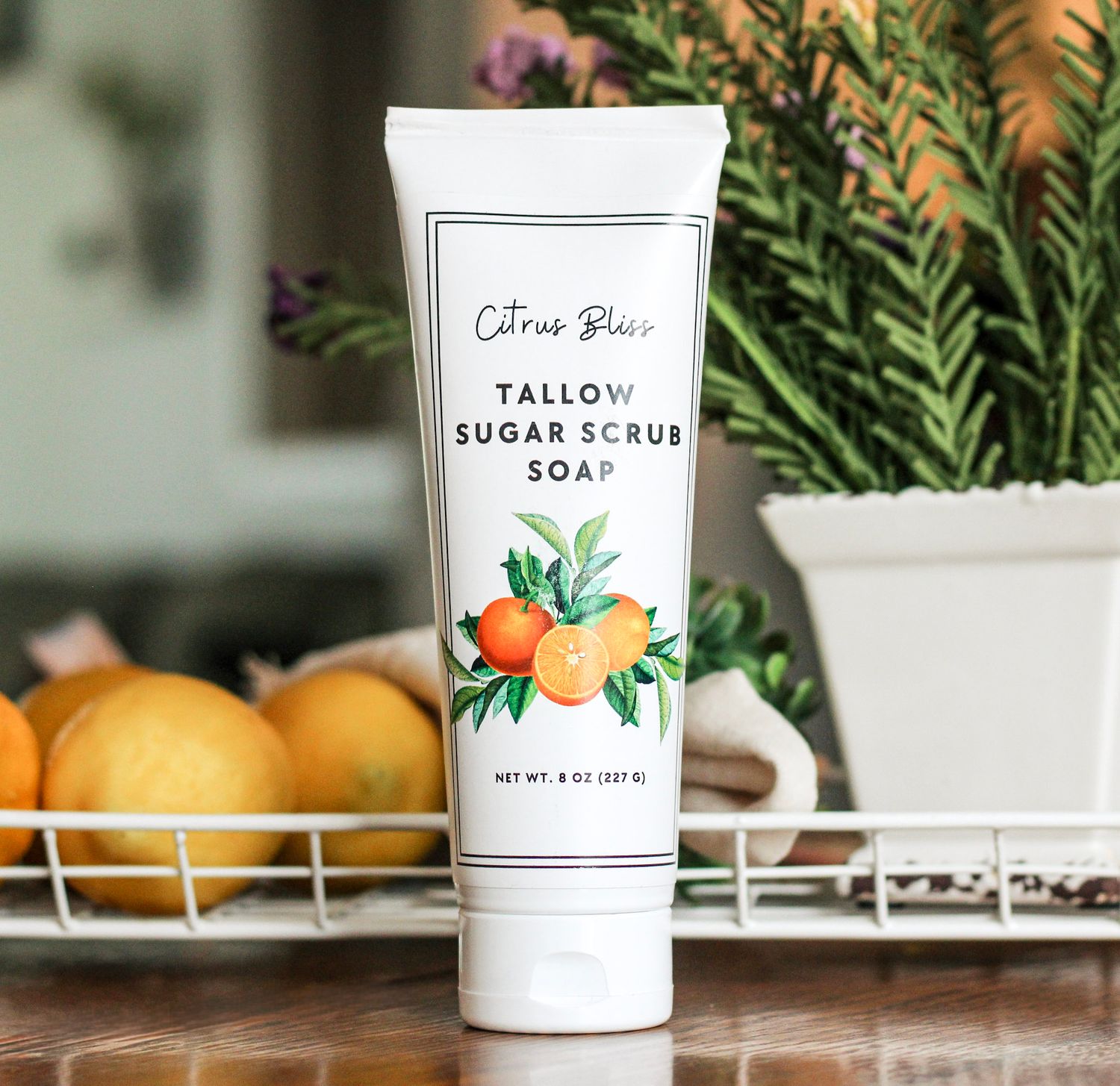 Tallow Sugar Scrub Soap