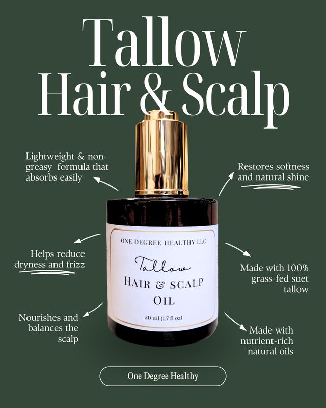 Tallow Hair &amp; Scalp Oil