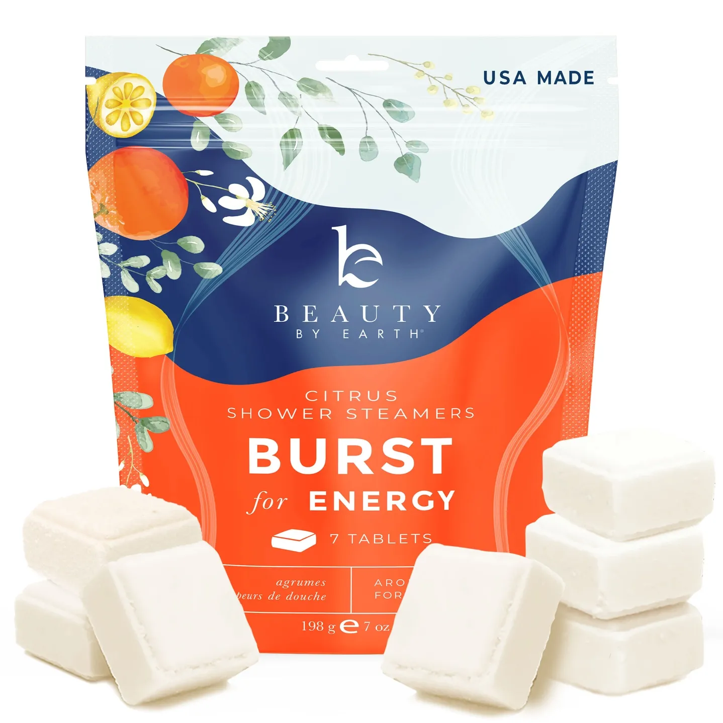 Burst: Shower Steamers Aromatherapy - Beauty By Earth