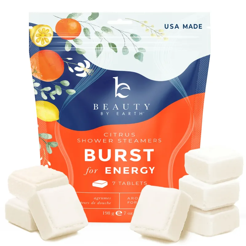 Burst: Shower Steamers Aromatherapy - Beauty By Earth