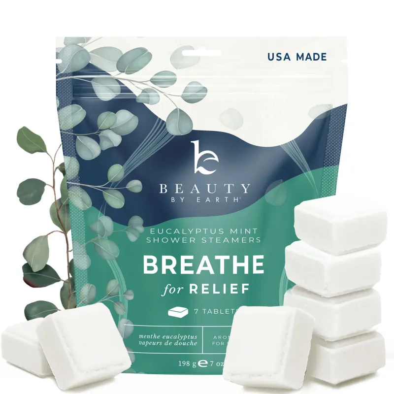Breathe: Shower Steamers Aromatherapy - Beauty By Earth