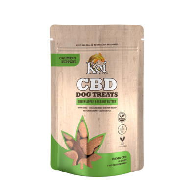 Koi CBD Dog Treats - Calming Support - Green Apple &amp; Peanut Butter