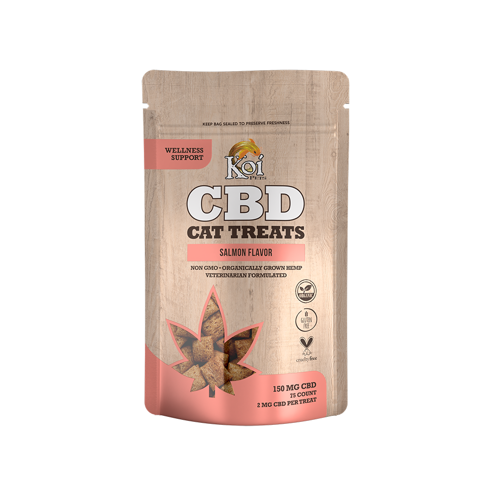 Koi CBD Cat Treats - Wellness Support - Salmon Flavor