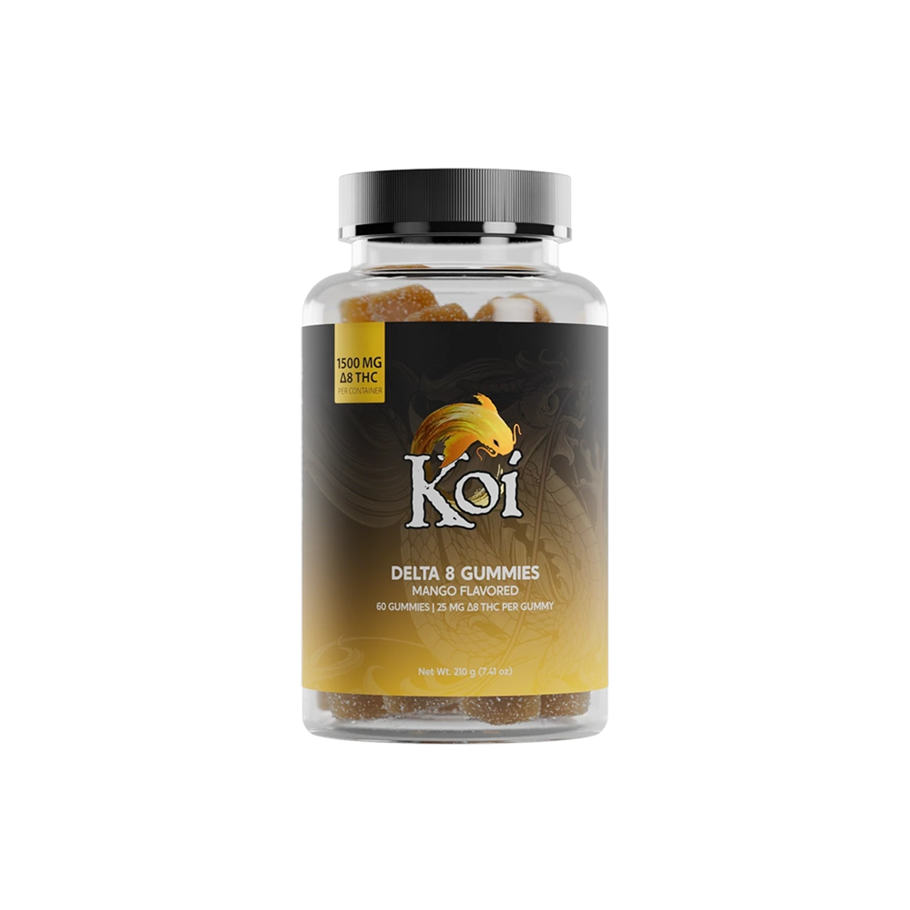 Koi Delta 8 Gummies - Mango Flavor