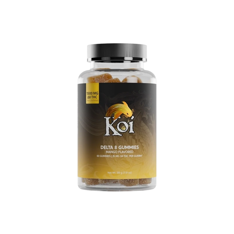 Koi Delta 8 Gummies - Mango Flavor