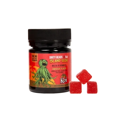 Dirty Heads X Koi Island Glow Gummies - Hibiscus