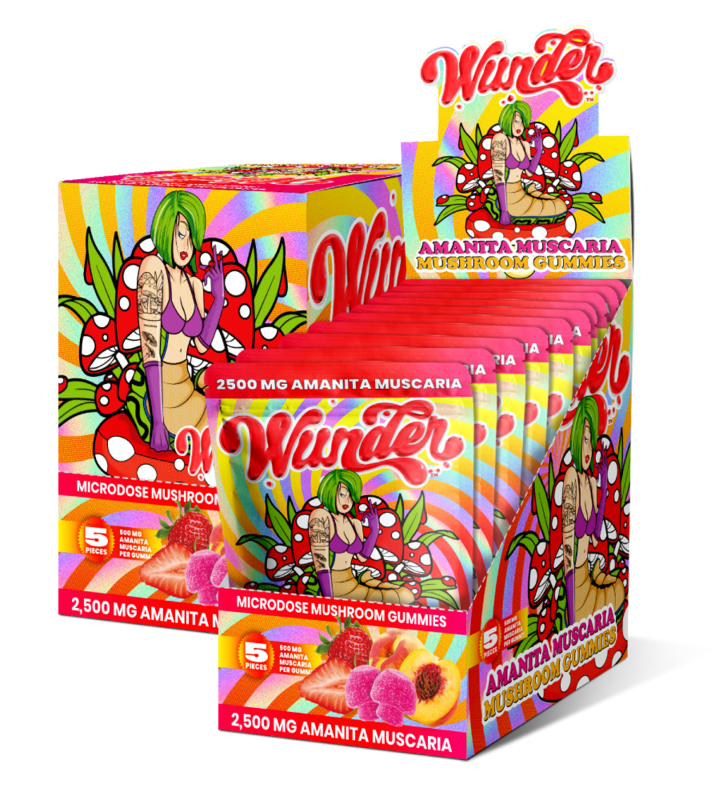 2500MG AMANITA MUSCARIA MUSHROOMS ​GUMMIES