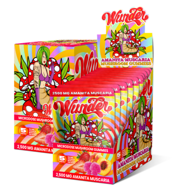 2500MG AMANITA MUSCARIA MUSHROOMS GUMMIES