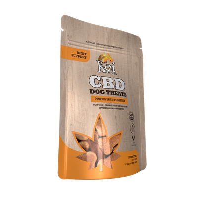 Koi CBD Dog Treats - Joint Support - Pumpkin Spice &amp; Cinnamon
