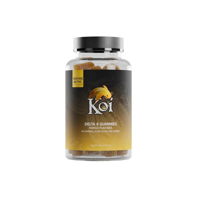 Koi Delta 8 Gummies - Mango Flavor