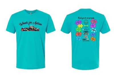 Wheels for Autism YOUTH T-shirts