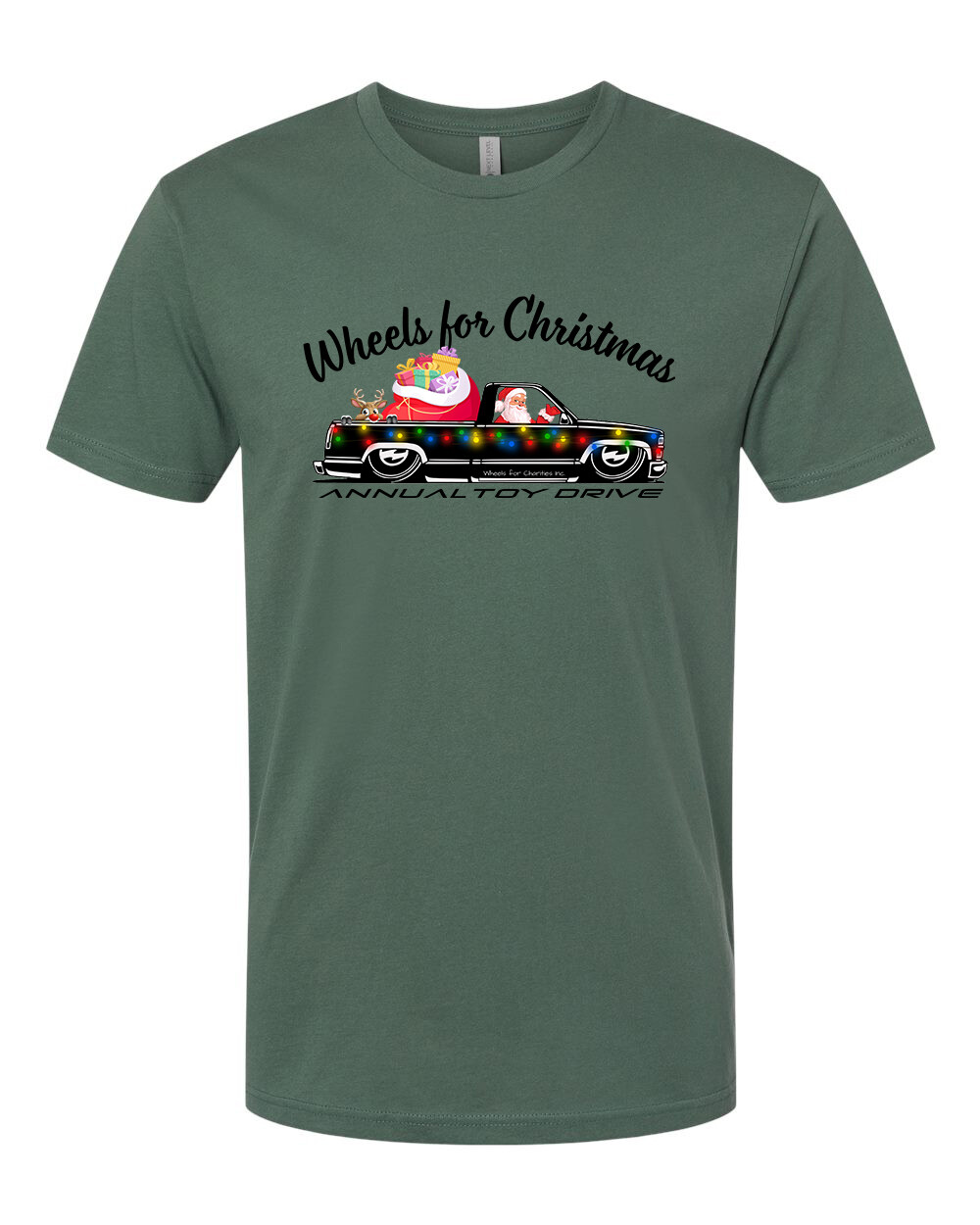 Wheels for Christmas T-shirts