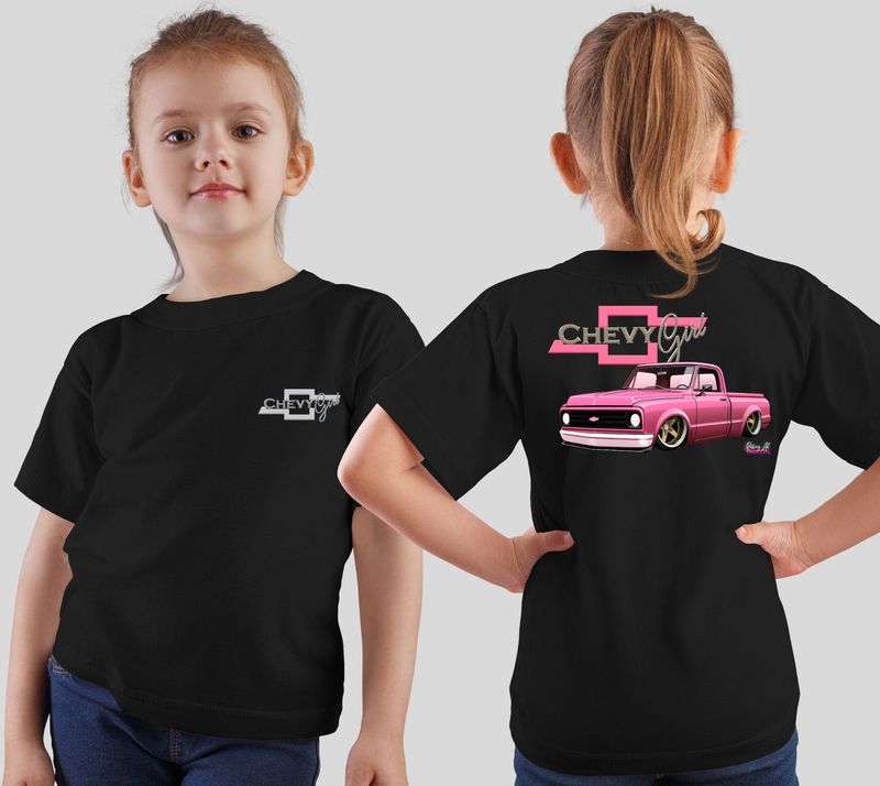 Kids Chevy Girl C/10 t-shirts