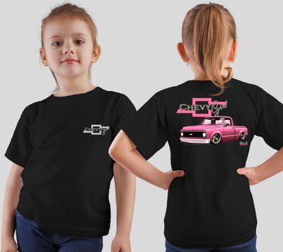 Kids Chevy Girl C/10  t-shirts