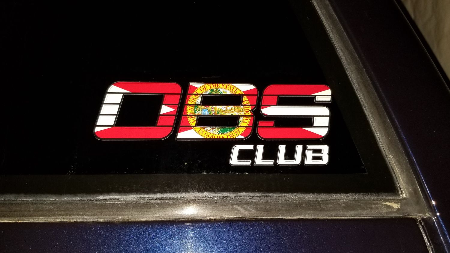 OBS Club FL Stickers - COMING SOON!