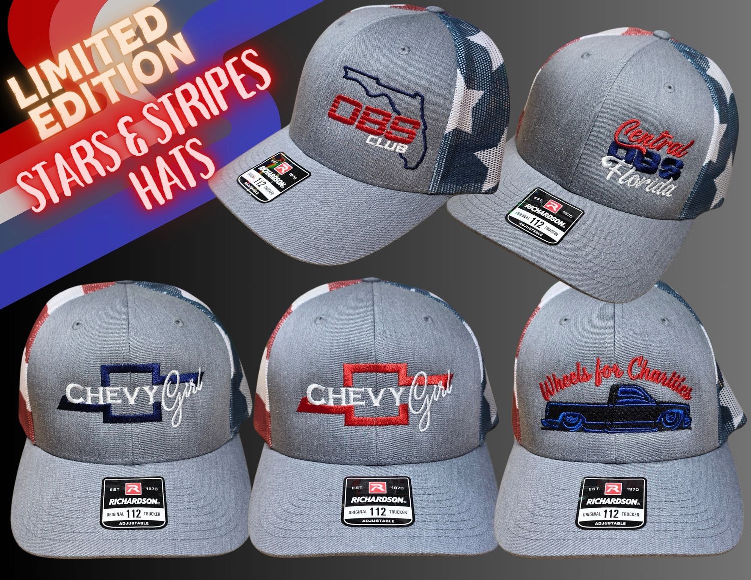 Richardson 112 LIMITED &quot;Stars &amp; Stripes&quot; hat