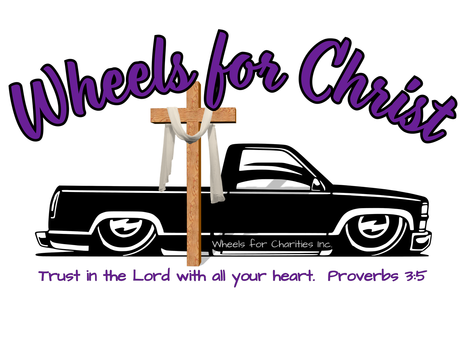 Wheels for Christ Sticker