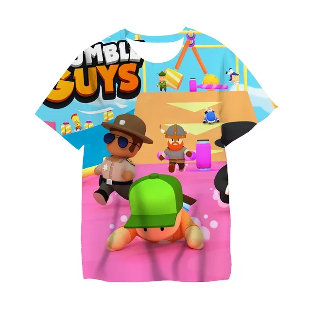 Stumble Guys 3D Print T-shirts | 20+ varieties