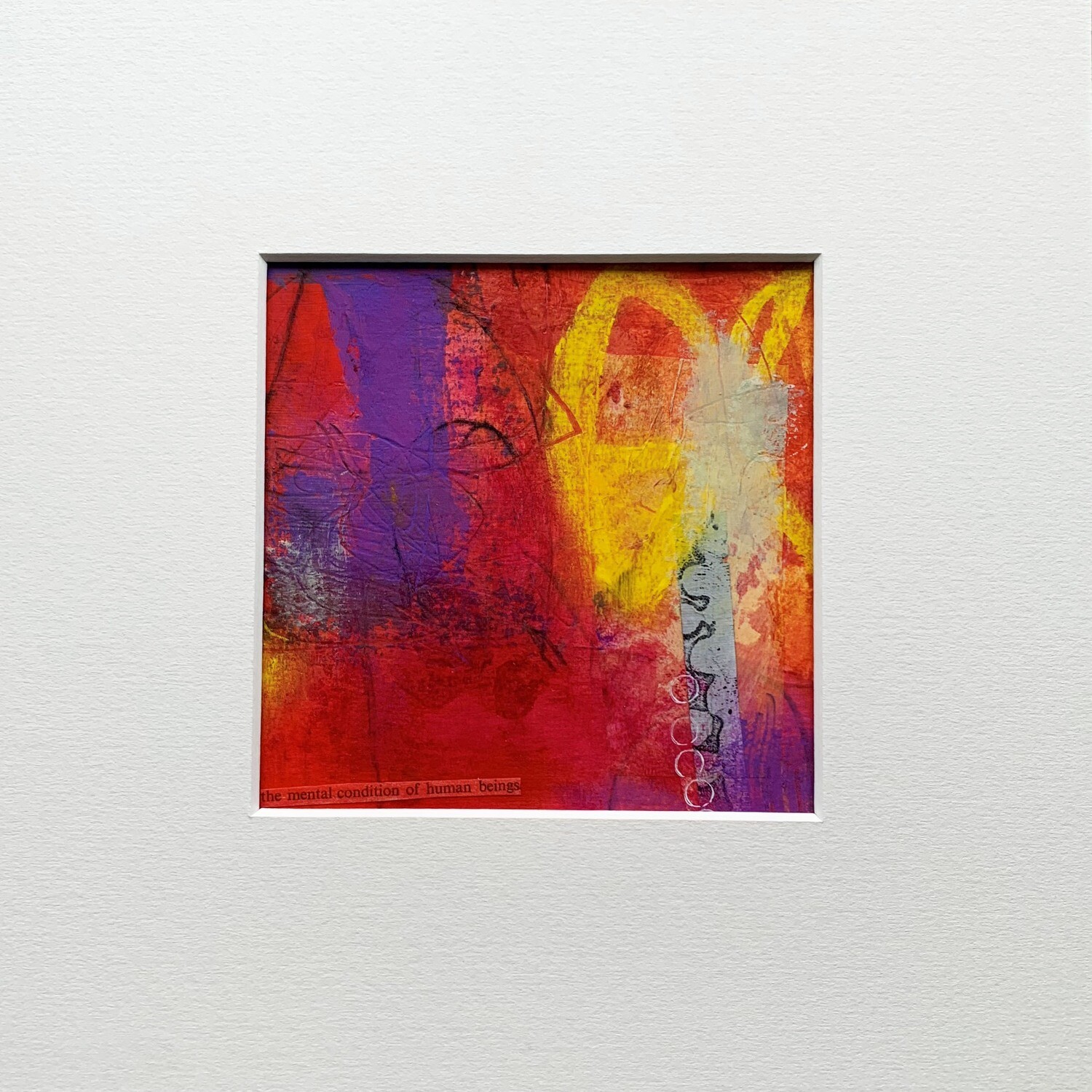 Mixed Media Mini Painting (1.1.23)