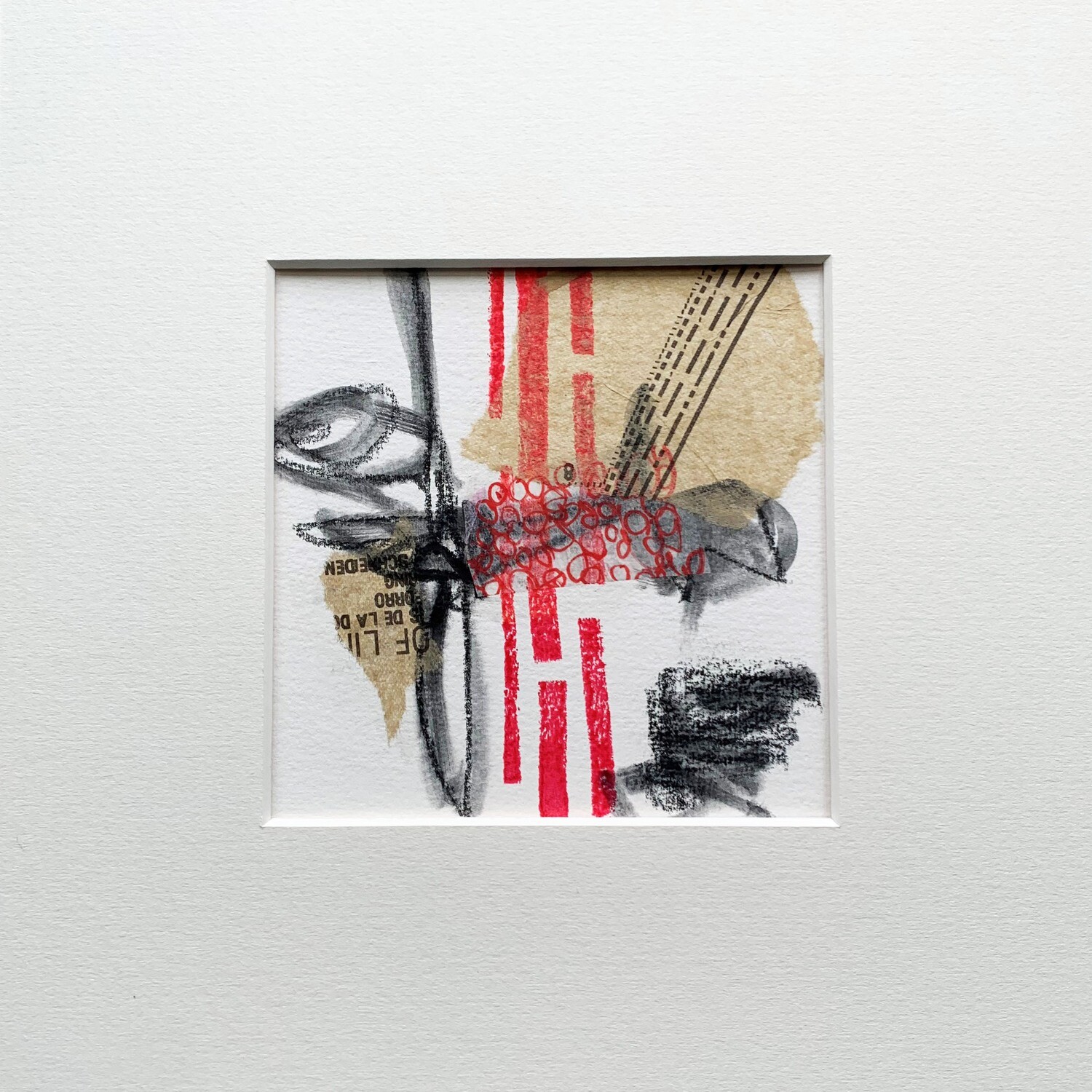 Mixed Media Mini Painting (13b.1.23)