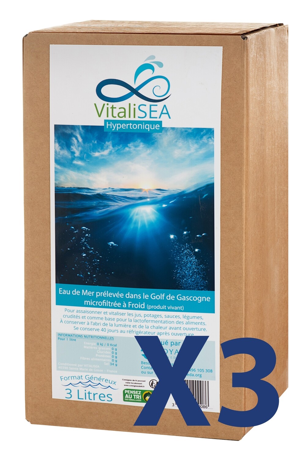 VitaliSEA PACK DE 3 Bib (9 Litres)