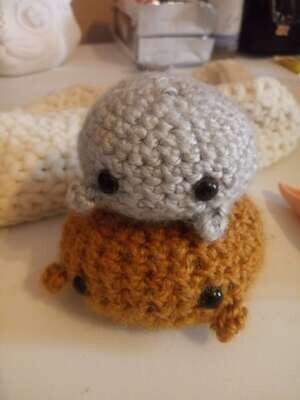 Whale Crotched Plush