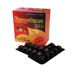Arya Vaidya Pharmacy Dhanwantharam 101 Soft Gel Capsules